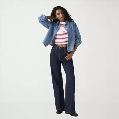 Levi’s Women’s Middy Loose Boot Jeans