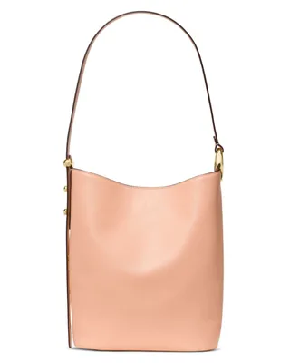 Halo Medium Smooth Leather Bucket Bag